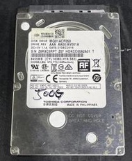 【琻霖】【二手筆電硬碟】東芝 TOSHIBA 500GB/SATA/2.5"/MQ01ABD050 含稅