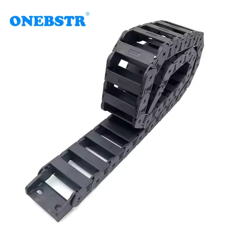 1 Meter 18x50mm Drag Cable Chain Wire Carrier Transmission Towline Bridge Type For CNC Engraving Mac