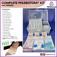 ❤ ✲ ☩ Complete Phlebotomy Kit with Freebies for Medtech students/ phlebotomy kit complete set