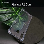 Samsung Galaxy A9 A7 2018 S8+ S9+ S8 S9 Plus A8 Star  Cystal Clear Transparent Soft Cover Casing Bac
