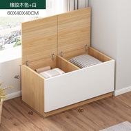 Tatami Platform Bed Wooden Box Patchwork Bed Small Apartment Space-Saving Japanese Tatami Bed Storage Assembled Cabinet