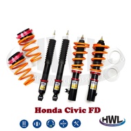 Honda Civic FD - HWL st1 series fully adjustable absorber coilover