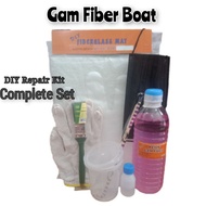 Gam Fiber Boat Set / Fiberglass Resin / Fibreglass mat