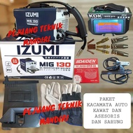MESIN LAS CO2 IZUMI MIG 130 / TRAFO LAS INVERTER IZUMI MIG 130 / TRAVO LAS CO2 IZUMI MIG 130