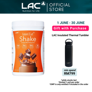 [Expiry Jan 2027] LAC LeanCut Shake Dutch Cocoa (672g) Low Calories High Protein Complete Meal Repla