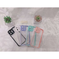 3in1 Macaron Shock proof case For Vivo Y11/Y12 Y02 Y02s Y17s Y91c/Y1s Y91/Y95 Y16 Y36 Y20/Y20i