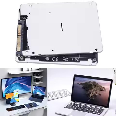 M.2 SSD To U.2 Adapter Card M.2 NVMe SATA-Bus NGFF SSD To PCI-e U.2 Adapter with Case M.2 NVME SSD T