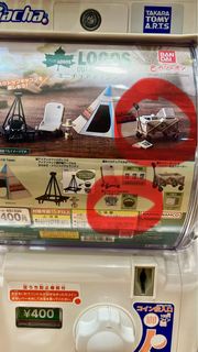 最新款 露營車款/ 附屬品款 日本扭蛋LOGOS 露營用品 mini figure