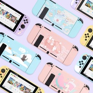 GeekShare Nintendo Switch OLED Case Strawberry Rabbit Theme TPU Switch Case