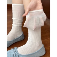 stokin stokin anti slip Cool Mulberry Silk Thin Socks - Women's Summer Ballet Style