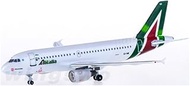 For: Die Casting 1: 400 Scale Alitalia A319 Simulated Metal Alloy Aircraft Model