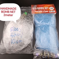 HANDMADE JARING BOMB LIGOAL 013 / 012 BOMB NET JARING PANCING 5 KAKI 1.5m THAILAND FISHING NET PUKAT