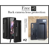 READY STOCK GALAXY Z FOLD 3 Case Tough Armor , SMART PHONE CASE, GALAXY Z FOLD 3 HINGE CASE