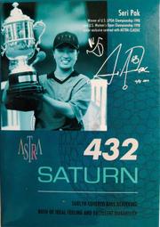 便宜出清 【絕版品】世界名人堂巨星 朴世莉（Se Ri Pak）1998年LPGA高爾夫冠軍簽名紀念球/簽名球〜一組6入