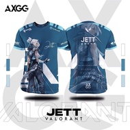fashion Axgg 2025 "valorant" Gaming Tshirt / Jersey Microfiber Clothes / Jersey Sublimation / Tshirt