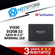 VERBATIM Vi550 S3 SATA III 2.5” 512GB INTERNAL SSD VB-49352