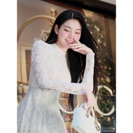 BEAUTIFUL IU HOTTT HIT SHORT LACE DRESS FOR WOMEN