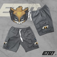 Etiquetta Co. - Unisex - Cargo Shorts - Nekuro - Marvel - Wolverine