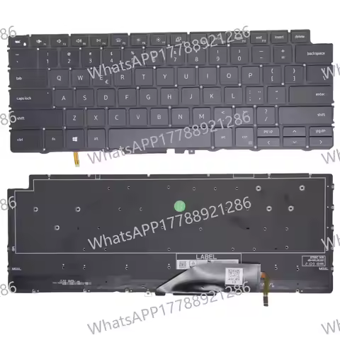 Laptop Keyboard US SP GR LA Layout For Dell XPS 13 7390 2in1 9310 2in1 P103G Keyboard