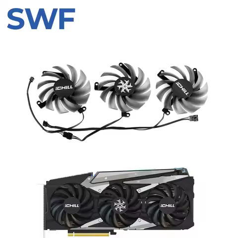 CF-12915S RTX 3080 Cooling Fan Replacement For INNO3D RTX 3070 3080 Ti 3090 ICHILL X4 OC Graphics Ca