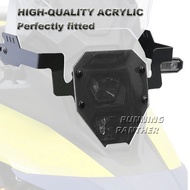 Motorcycle Accessories Headlight Protector Acrylic Transparent Covers For SUZUKI V-STROM 800 DE 800 