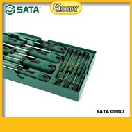 SATA 09913 13PCS Combination Screwdriver Tray Set
