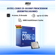 INTEL CORE I3-10100F PROCESSOR