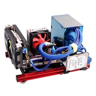 ITX Case ATX Test Bench PC Case, Acrylic Accessories DIY Open Aluminum Alloy Frame, Open Chassis Min
