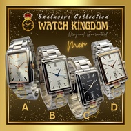 Jam Tangan Pria Alba Model Kotak Persegi Date Original Analog Quartz