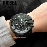 [Original] Diesel Mega Chief DZ4283 Chronograph Men's Watch with 100m Water Resistant Black Stainles