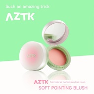 blush blusher blusher stick AZTK Air Cushion Blush Cream Mud High Gloss Brightening Expansion Color 