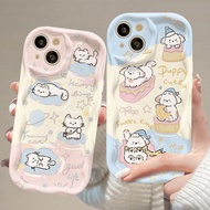 Cute Cat Dog Case Shockproof Soft Silicone for Samsung A51 4G A515F S24 Plus F17 5G A33 S25 A30S Cam