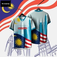1957 Merdeka Clothes 2025 68th Jersey Merdeka Clothes 68 Years Jersey Ethnic T-Shirt 2025 Merdeka 20