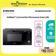 SAMSUNG MC28M6055CK/SP Convection Microwave Oven 28L with HotBlast™ │ 1 Year Local Warranty