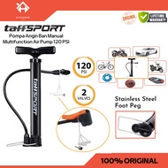 Multifunction Air Pump 120 PSI Manual Tire Air Pump