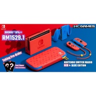 Nintendo Switch Mario Red &amp; Blue Edition -FREE 2 RANDOM GAMES (1 Year Maxsoft Warranty)