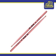Vic Firth – 5AP Classic Drumstick 5A Pink Tear Drop Tip (Drum Equipment)(Drum Stick)