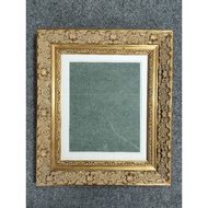 S.a.Frame | / Photo Frame 10R Carved Gold Wood Frame/8R