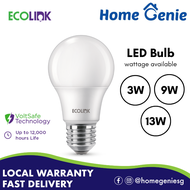 Philips Ecolink LED Bulb E27 Base 3w/9w/13w Affordable Economical Light Bulb | Cool Daylight 6500K / Warm White 3000K