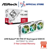 ASROCK AMD Radeon RX 7700 XT STEEL LEGEND 12GB OC GDDR6 GRAPHICS CARD