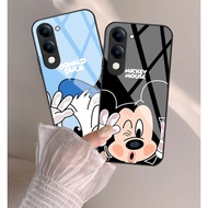 HP {F709} VIVO Y04 Glass Softcase - Casing VIVO Y04hp - VIVO Y04 Case NEW CAMERA PROTECTOR