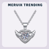 S925 angel wings necklace