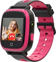 Toloso Kids Smart Watches Girls with GPS Tracker, GPS Watch for Kids with Phone & Video Call Voice C