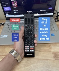 Điều khiển Tivi Hisense giọng nói hàng cao cấp( Dùng tất cả Tivi Hisense)