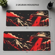 DESKMAT UFO MOUSEPAD GAMING DESKMAT POLOS 40 X 90 30 X 80 CM