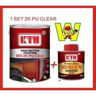 2K PU CLEAR ( 1L &  5L ) KTH PAINT / EPOXY PAINT / 903 /  2K PU CLEAR ( 4+1 ) EPOXY FOR METAL & FLOO
