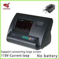 Xk3190-a12 + E มาตราส่วนแพลตฟอร์มอิเล็กทรอนิกส์จอแสดงผลแอลอีดีส่วนหัว RS232น้ำหนักจอแสดงผลตัวควบคุมเ