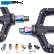 HXBGXB RISK Bike Pedal Extender Crank Accessory Cycling Axle Extension Bolt Screw Spacer Kit Modific