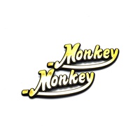 Dán Xe Máy Decal Gió Moto 3D Vàng Đối Với Honda Z50 Khỉ Logo tấm gắn logo bình nhiên liệu Sticker ph