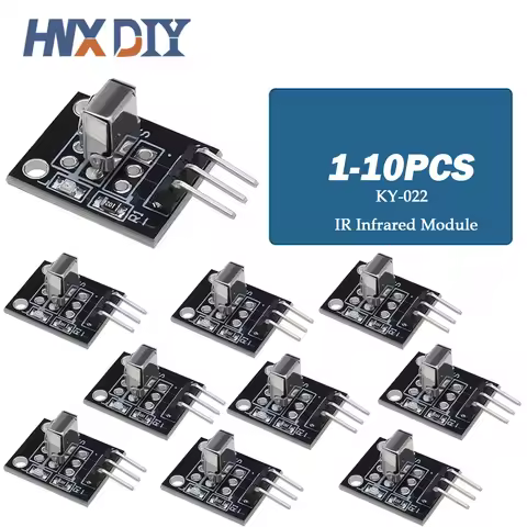 5/10pc KY-022 IR Infrared Sensor Receiver Module 2.7-5.5V IR Remote Control Receiver Module 3Pin TL1